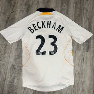 LA Galaxy 2007 David Beckham jersey size small